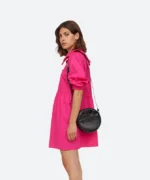 Collared Poplin Dress - Image 3