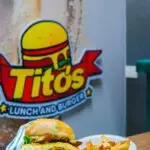 Hanburguesa clásica Pollo